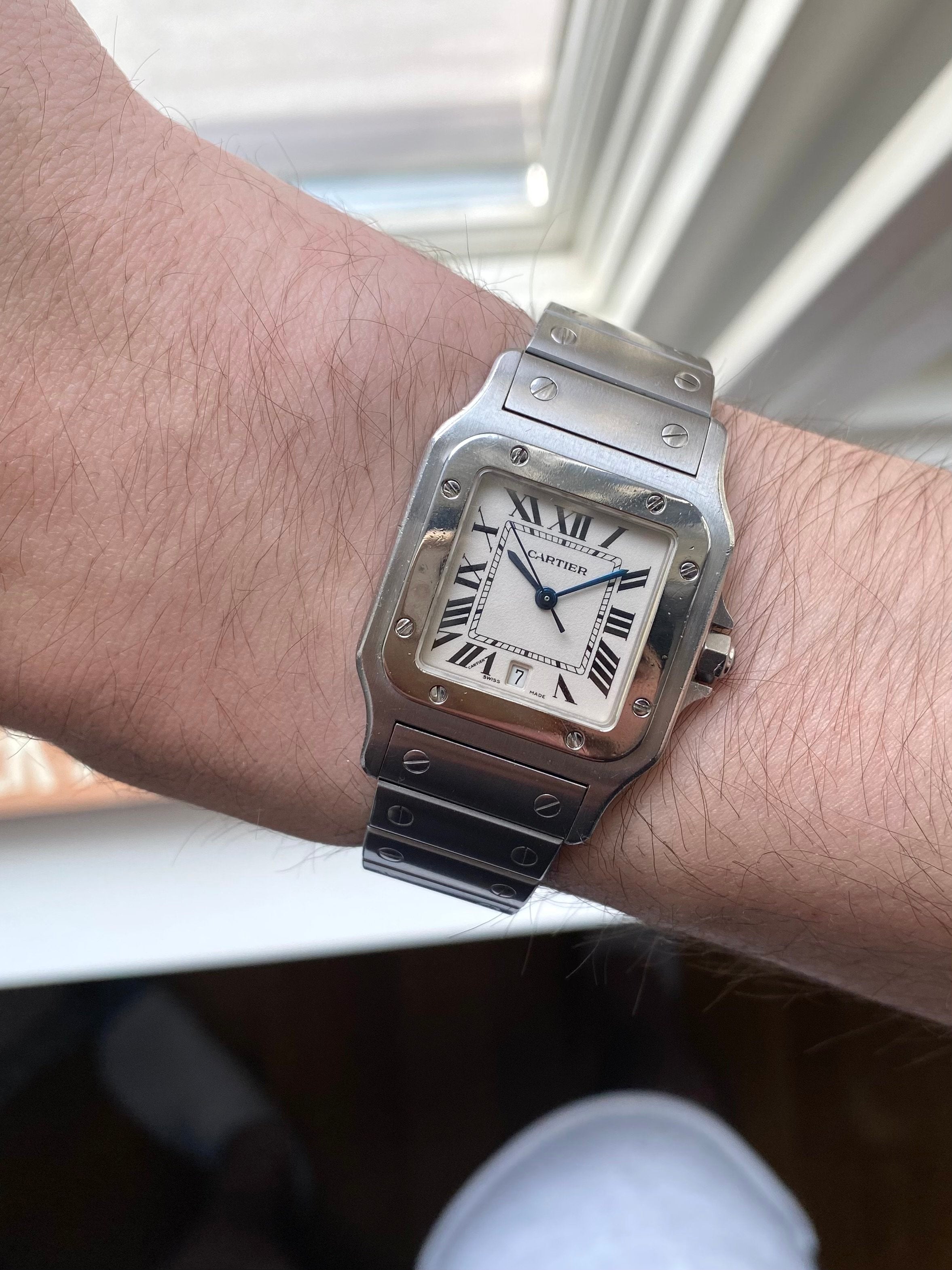 Cartier Santos 1564 - Box and Papers.