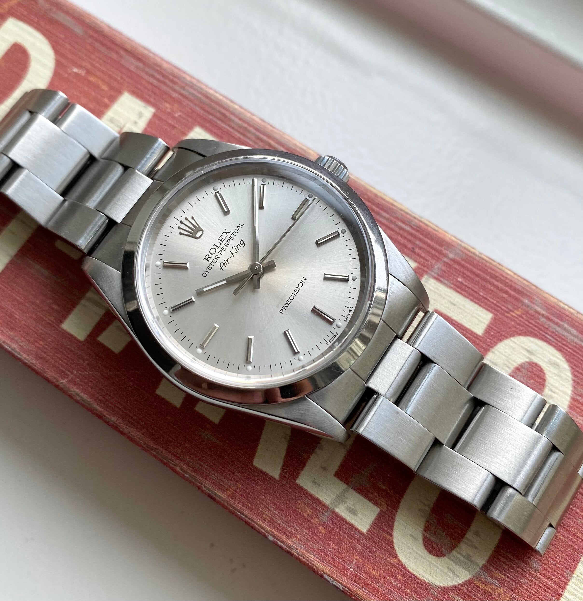 Rolex Air King ref. 14000 — with Papers