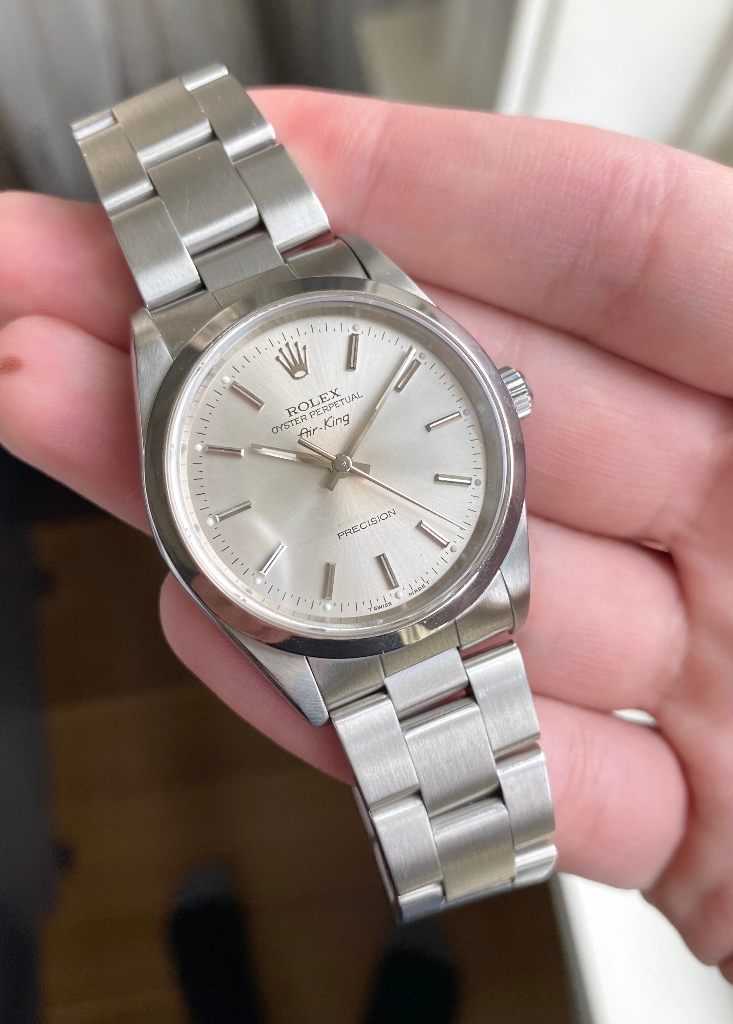 Rolex Air King ref. 14000 — with Papers