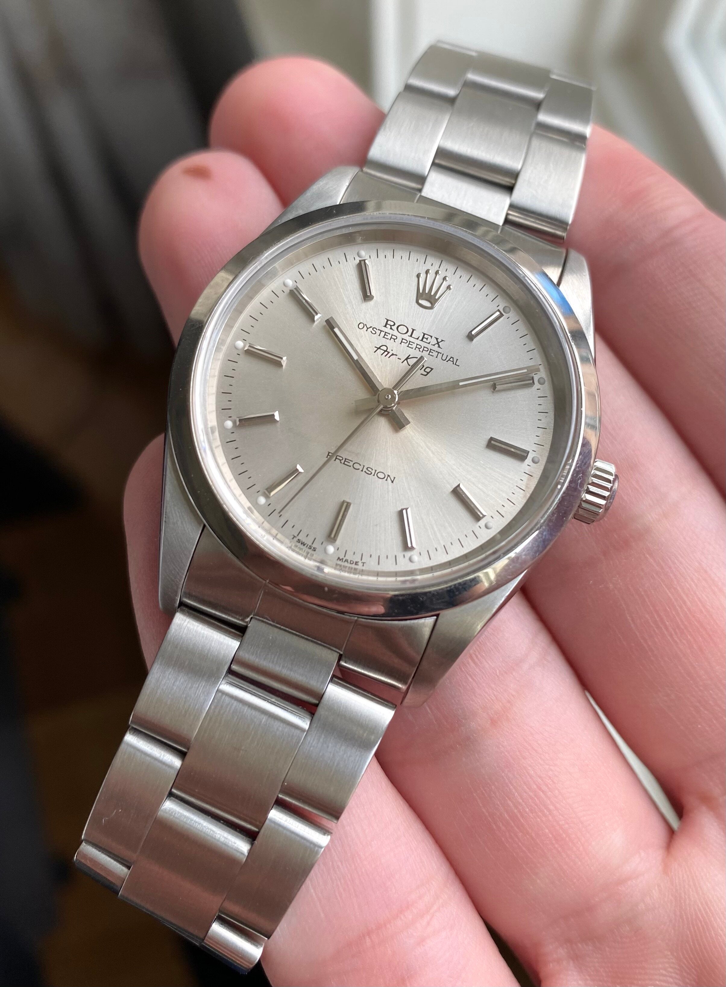 Rolex Air King ref. 14000 — with Papers