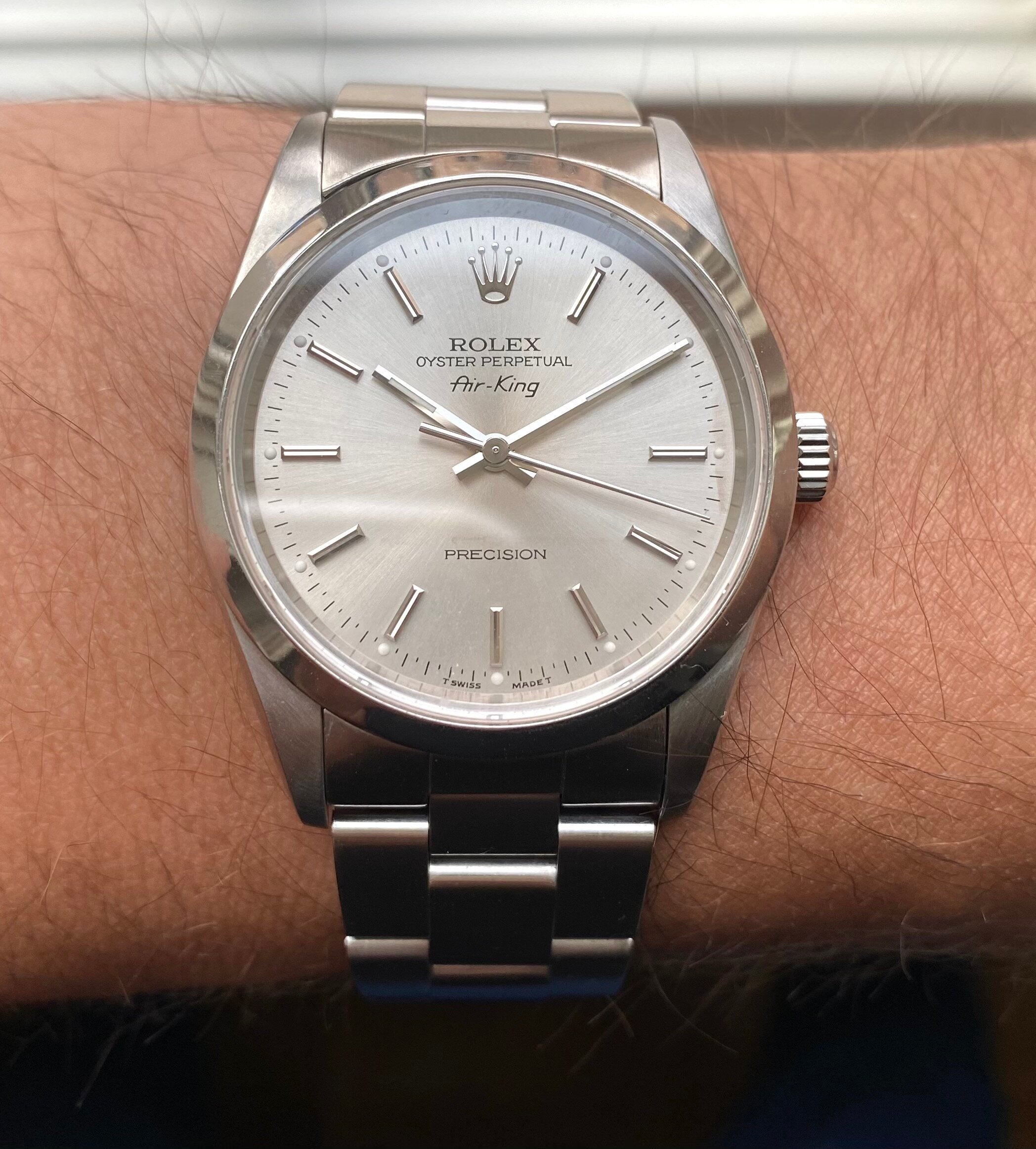 Rolex Air King ref. 14000 — with Papers