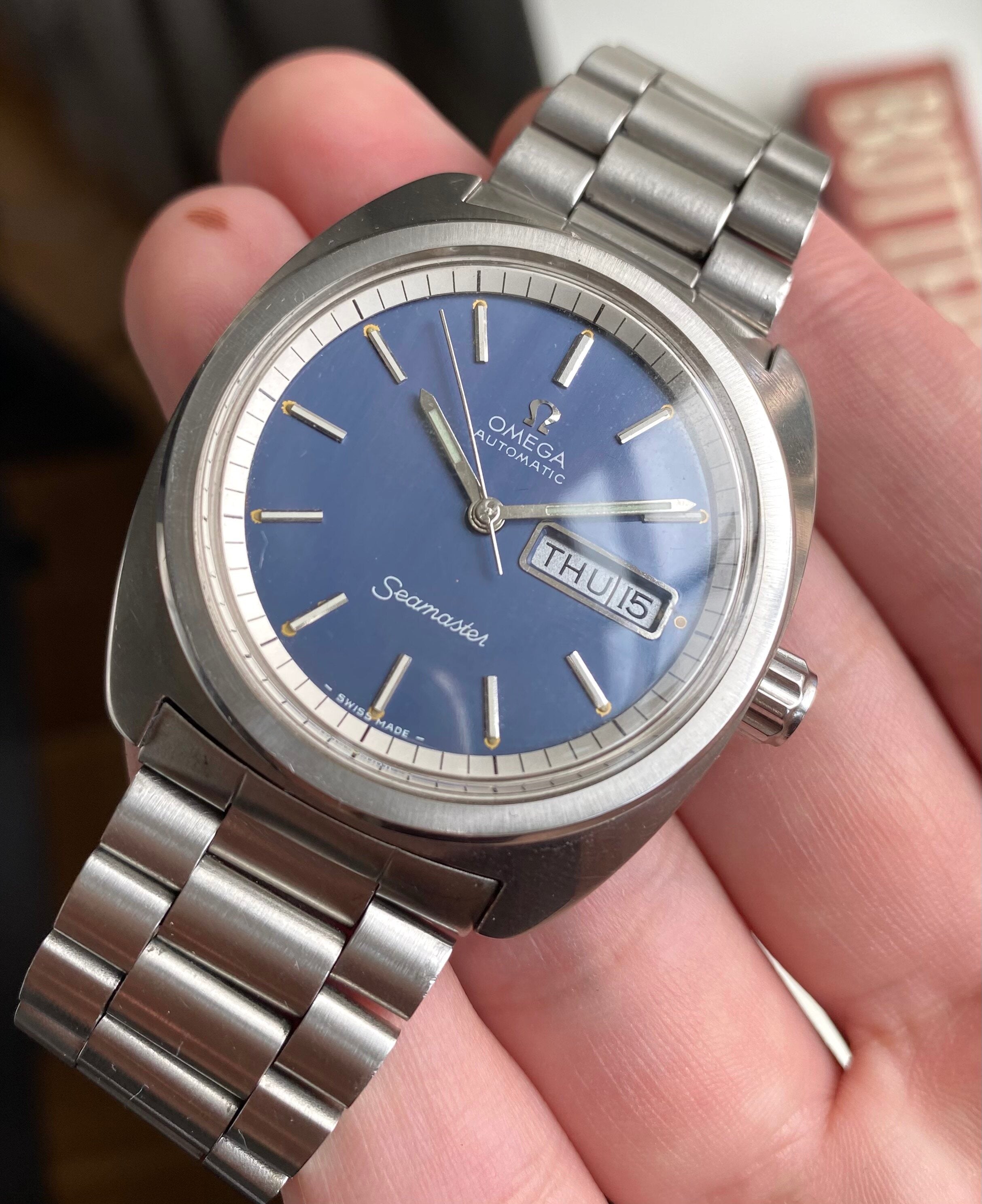 Omega Seamaster Jumbo — Slate Blue Dial