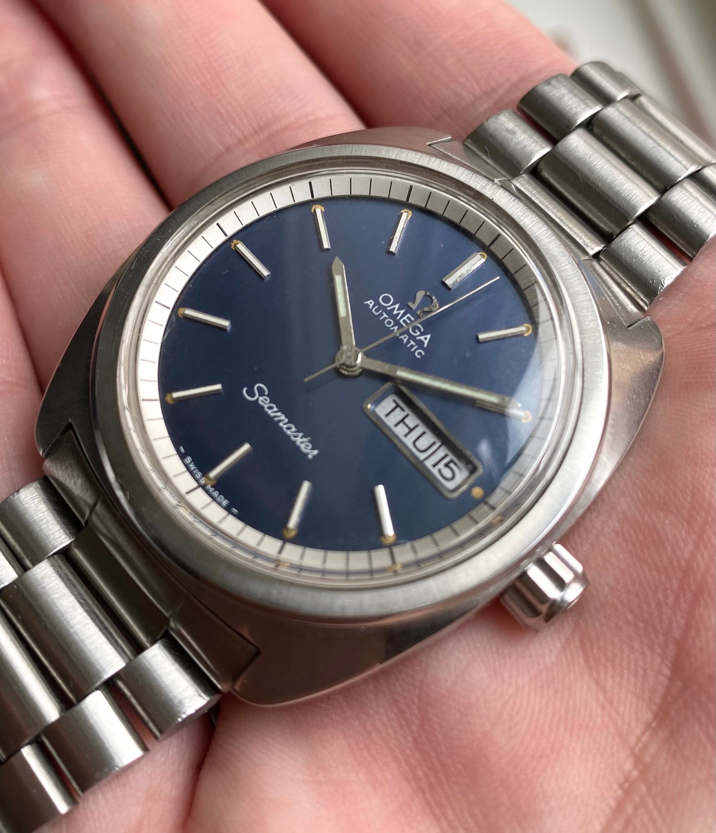 Omega Seamaster Jumbo — Slate Blue Dial