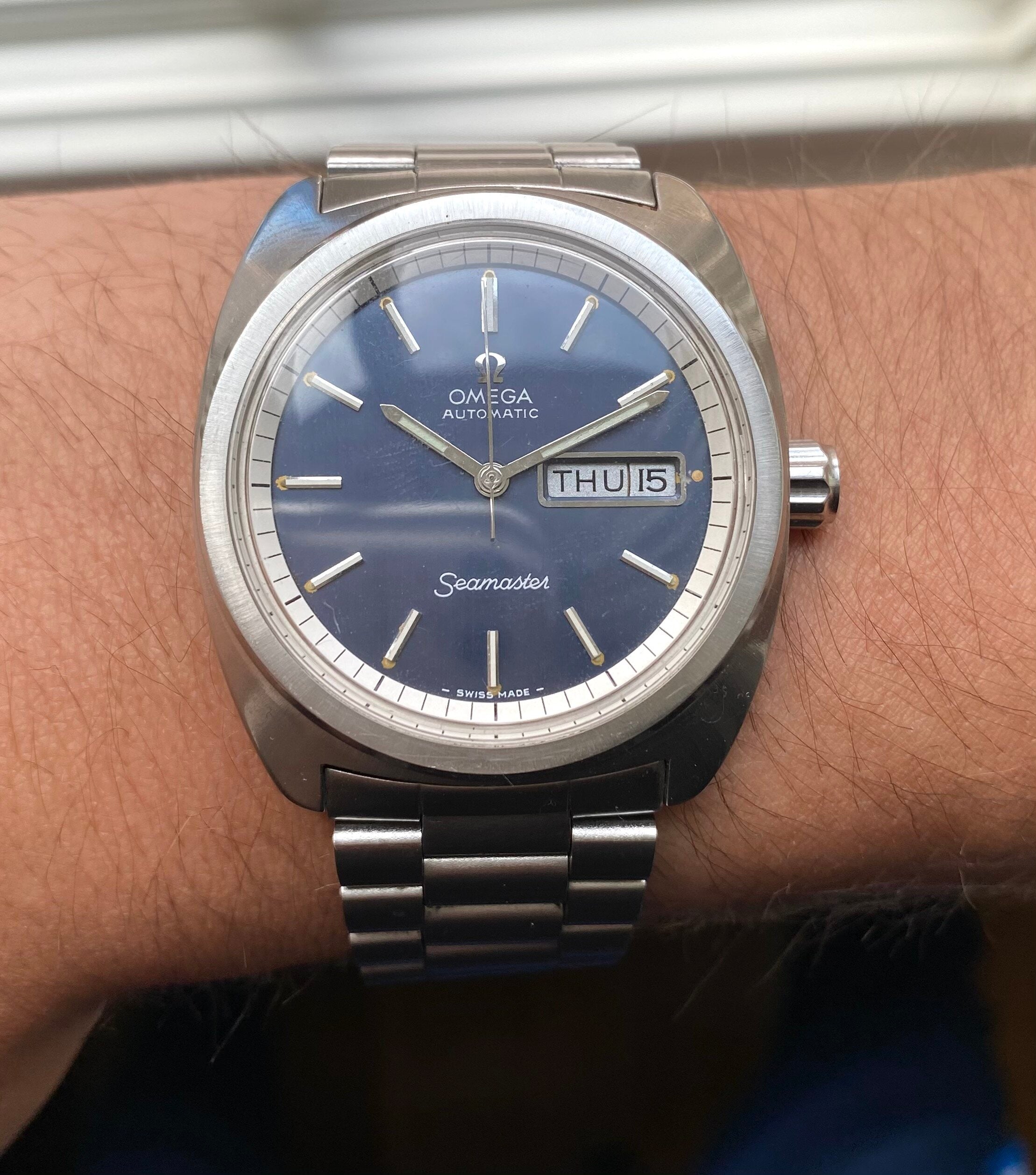 Omega Seamaster Jumbo — Slate Blue Dial