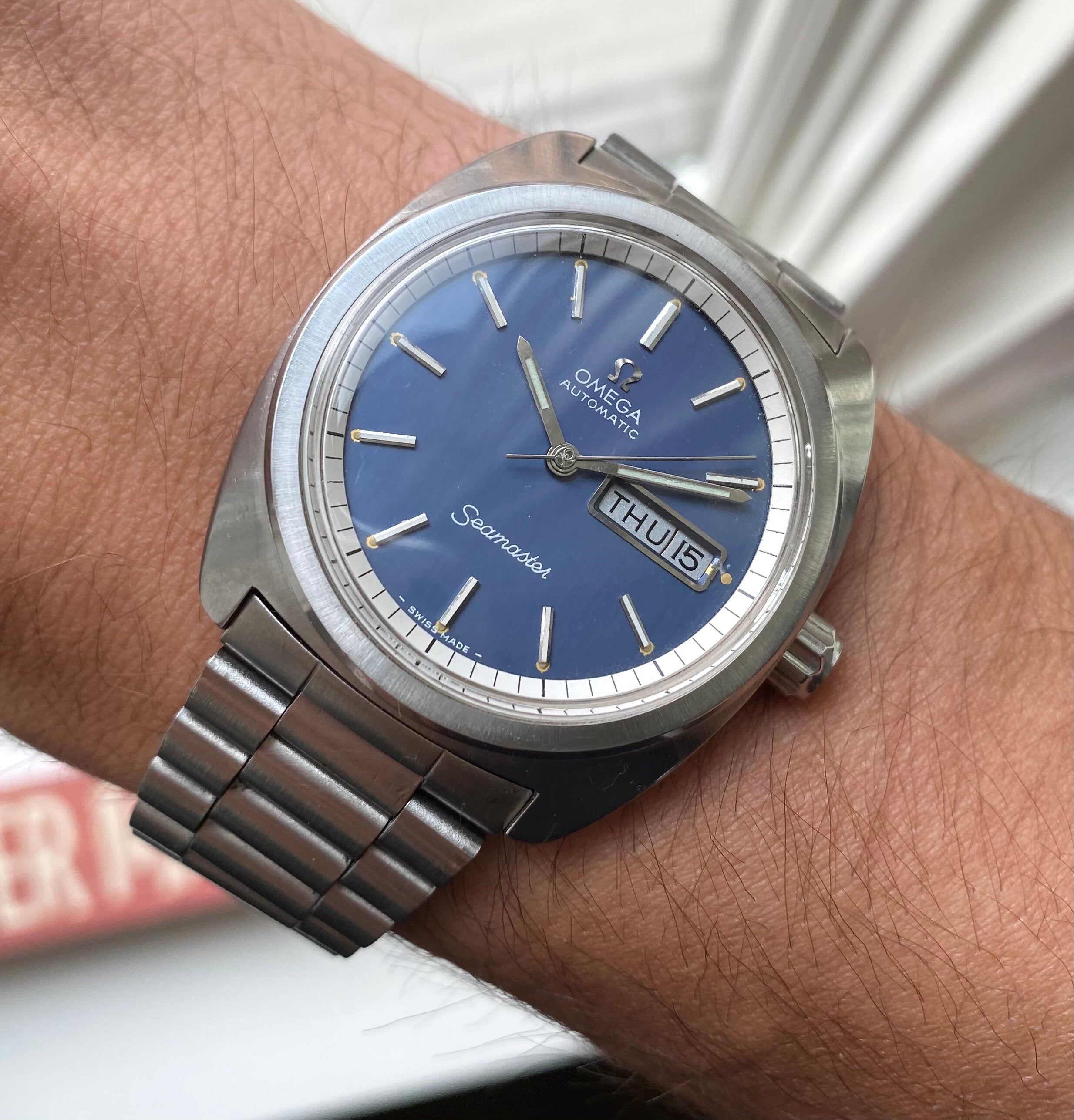 Omega Seamaster Jumbo — Slate Blue Dial