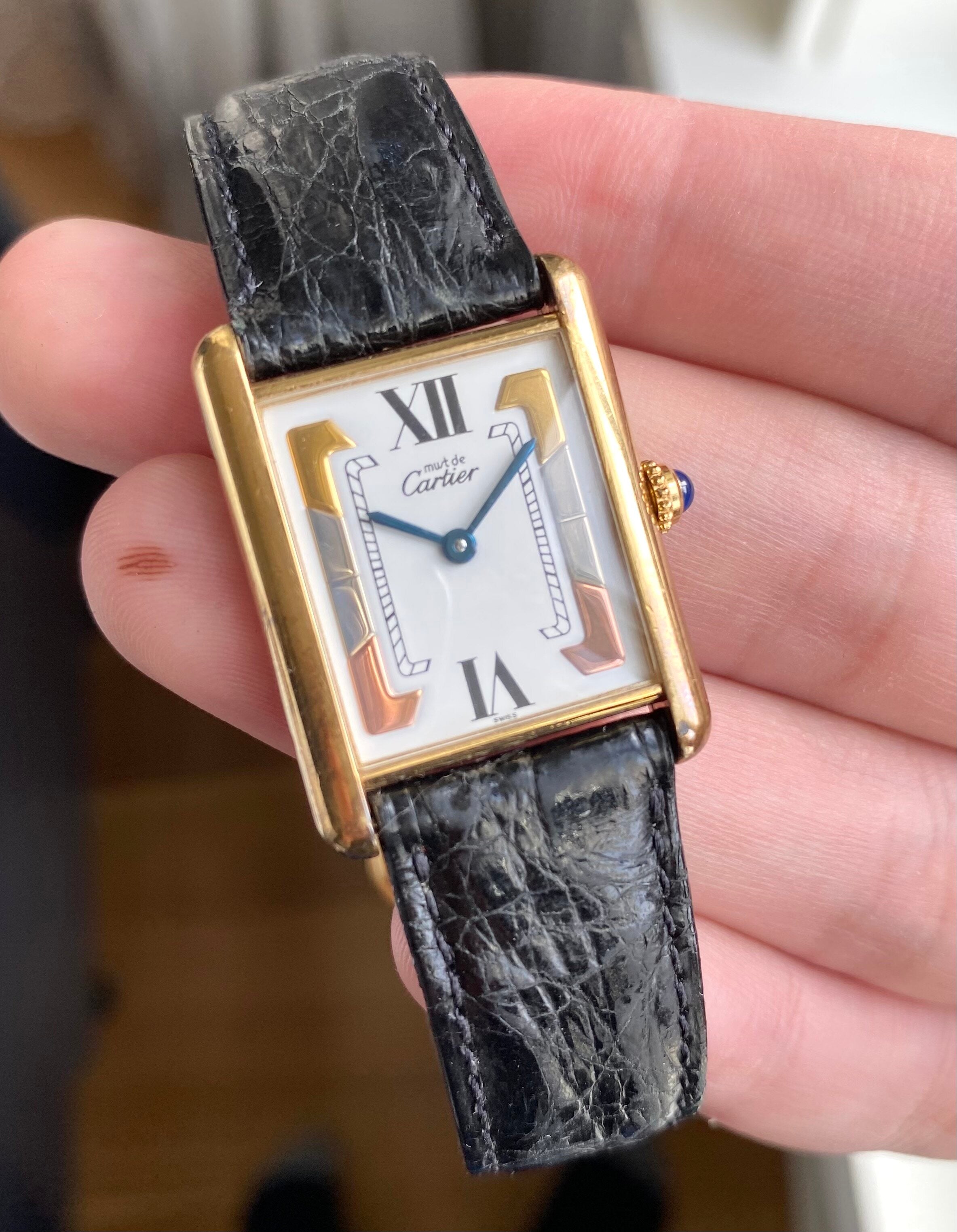 Must de Cartier Tank — Tri-tone Dial