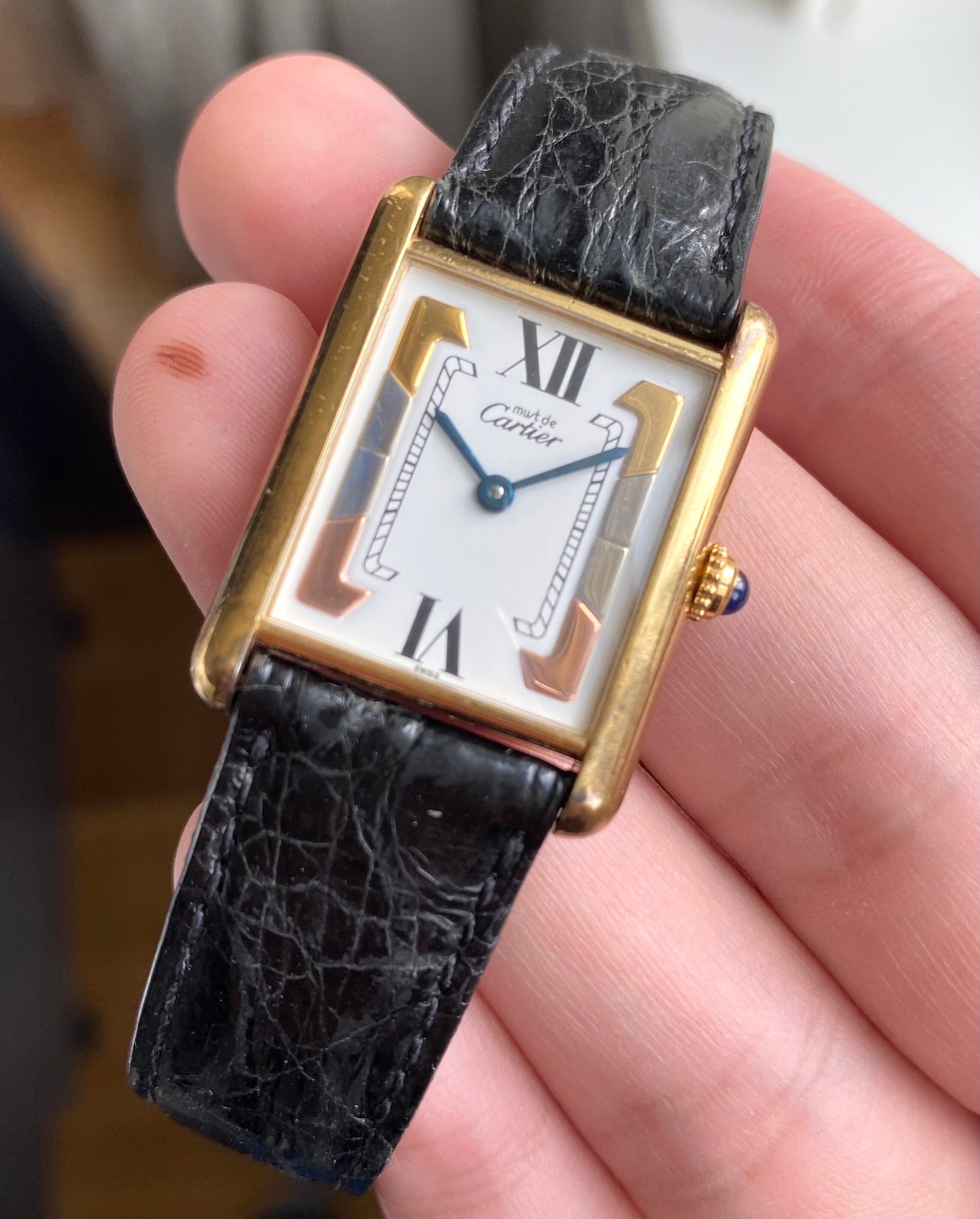 Must de Cartier Tank — Tri-tone Dial