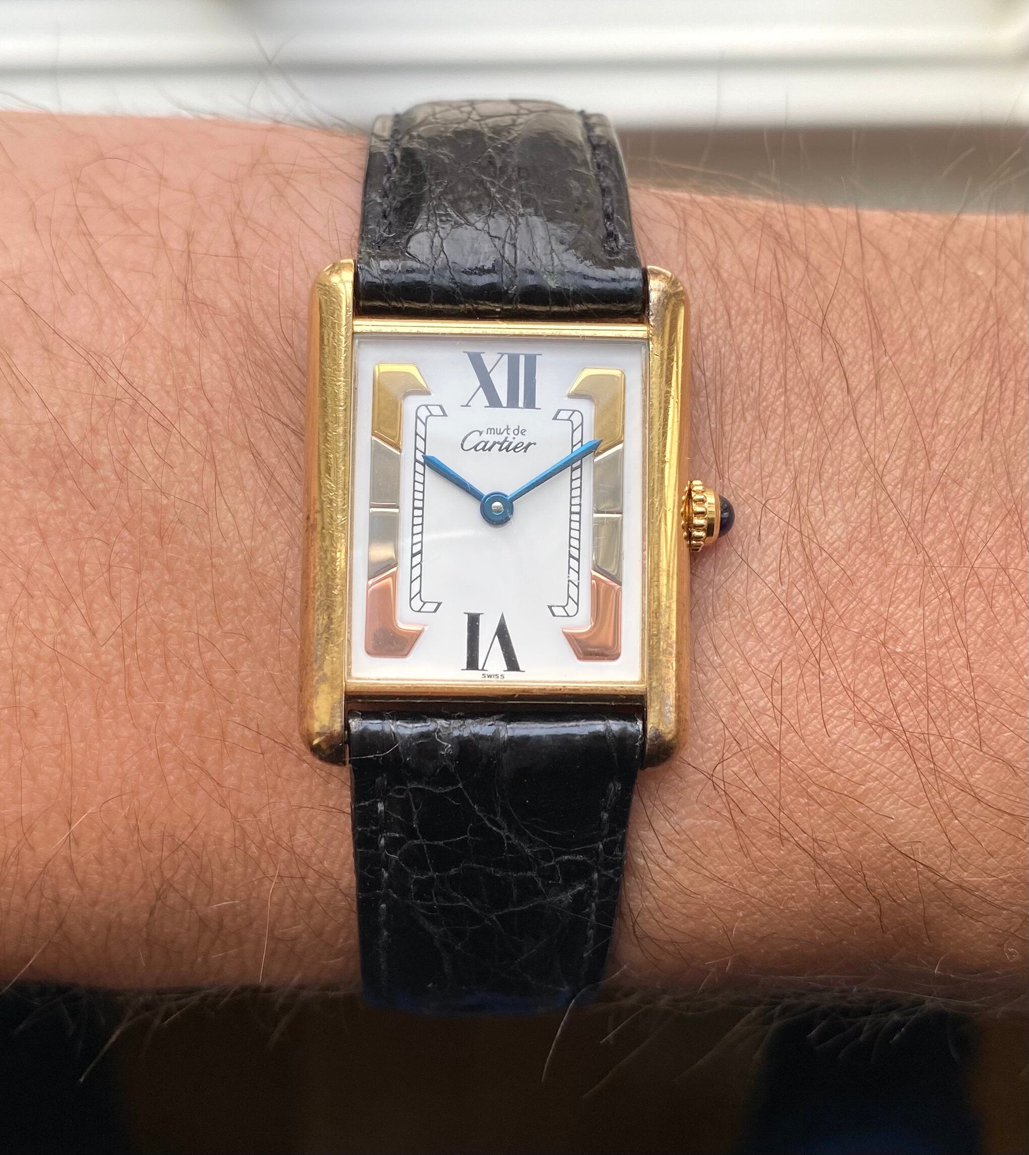 Must de Cartier Tank — Tri-tone Dial