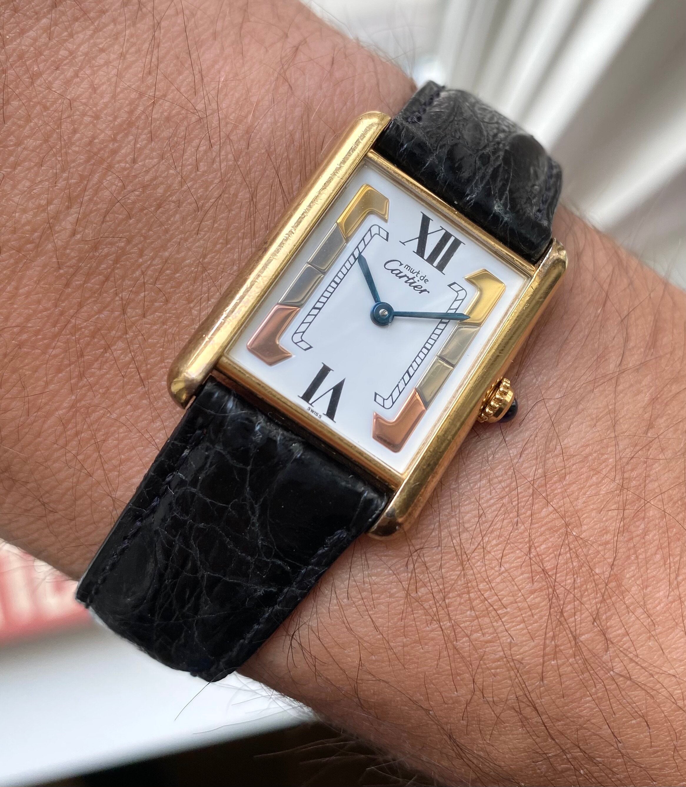 Must de Cartier Tank — Tri-tone Dial