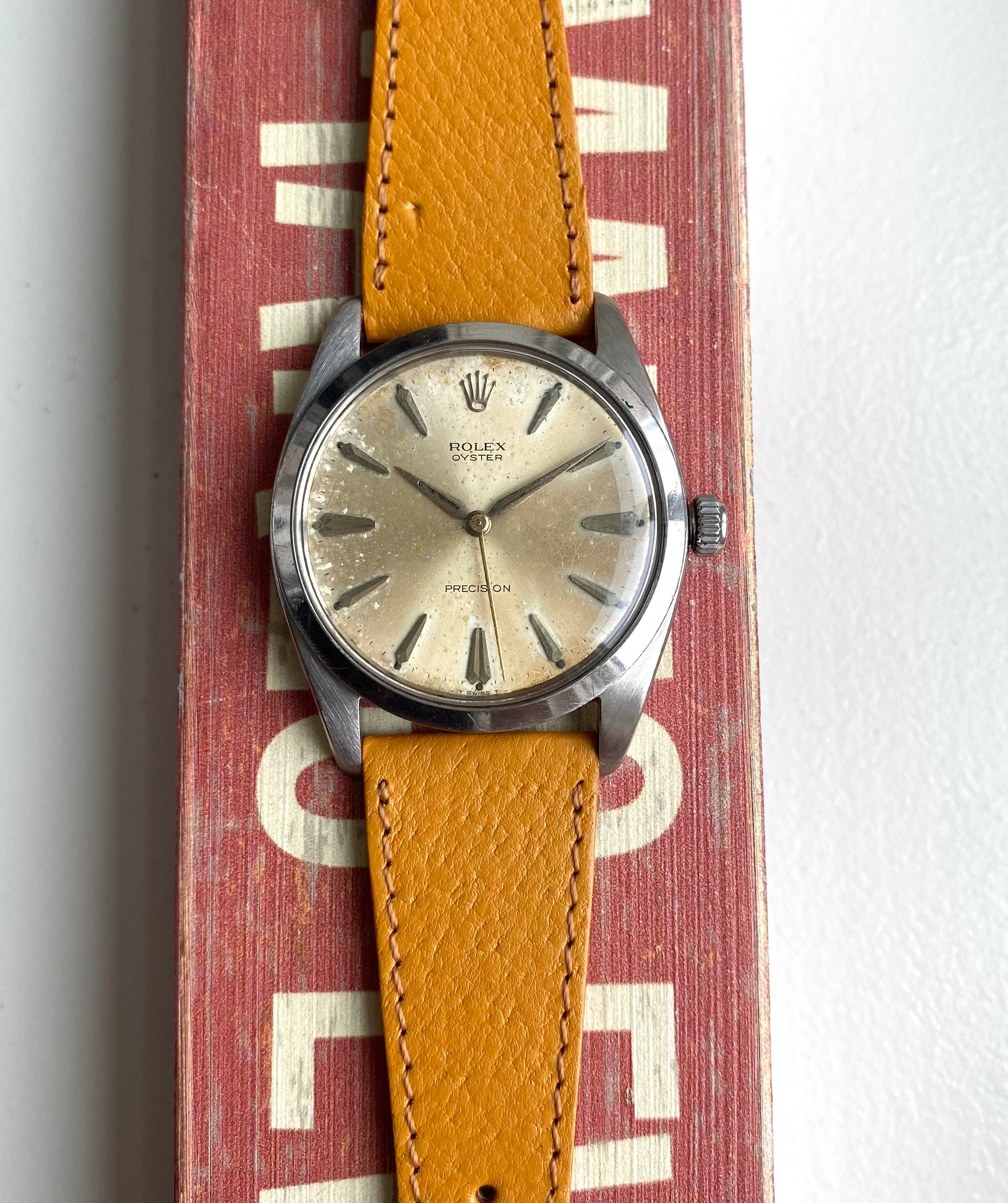 Rolex Oyster Precision ref. 6424 — Patina Dial