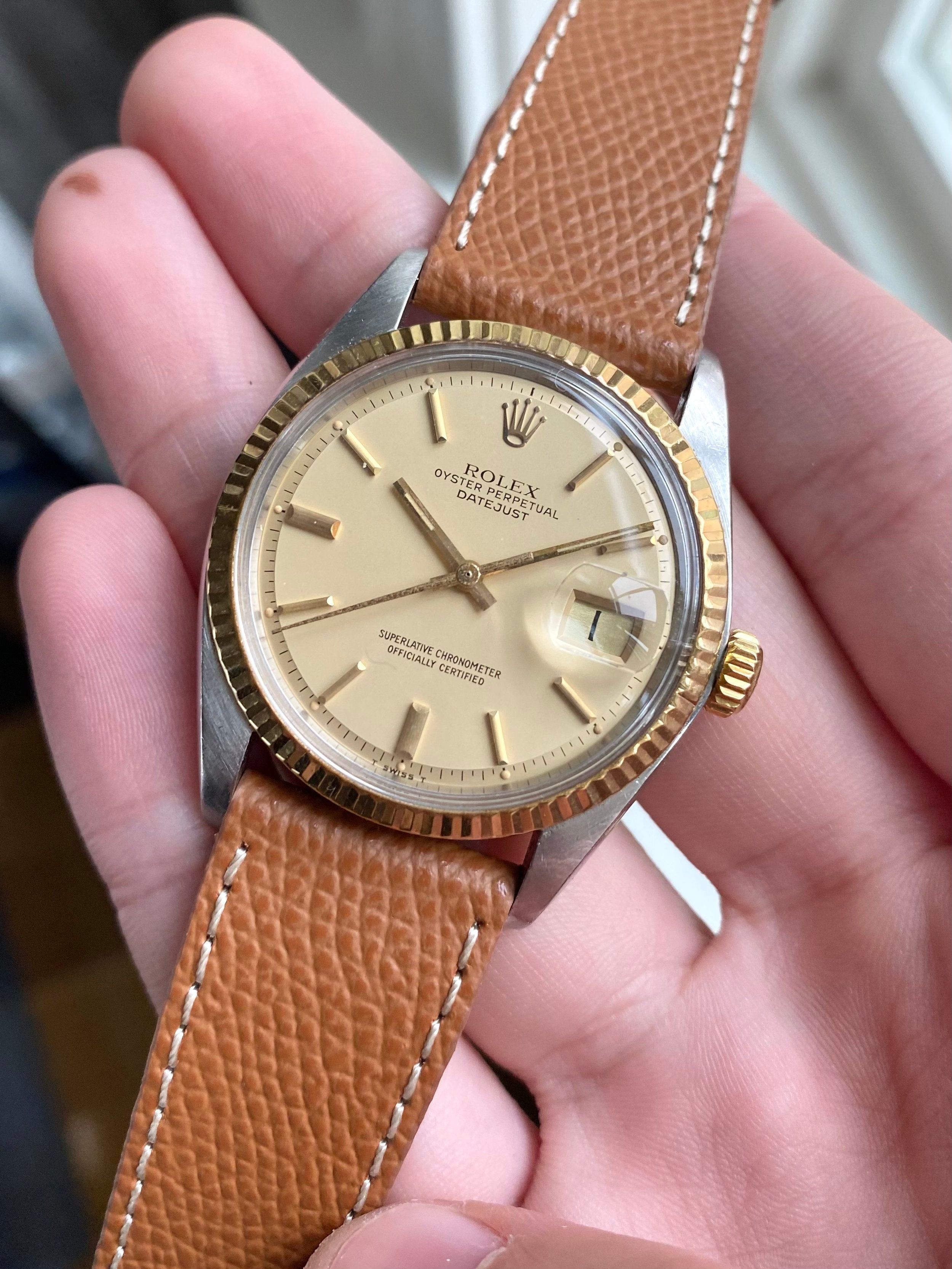 Rolex Datejust 1601 - Matte Champagne