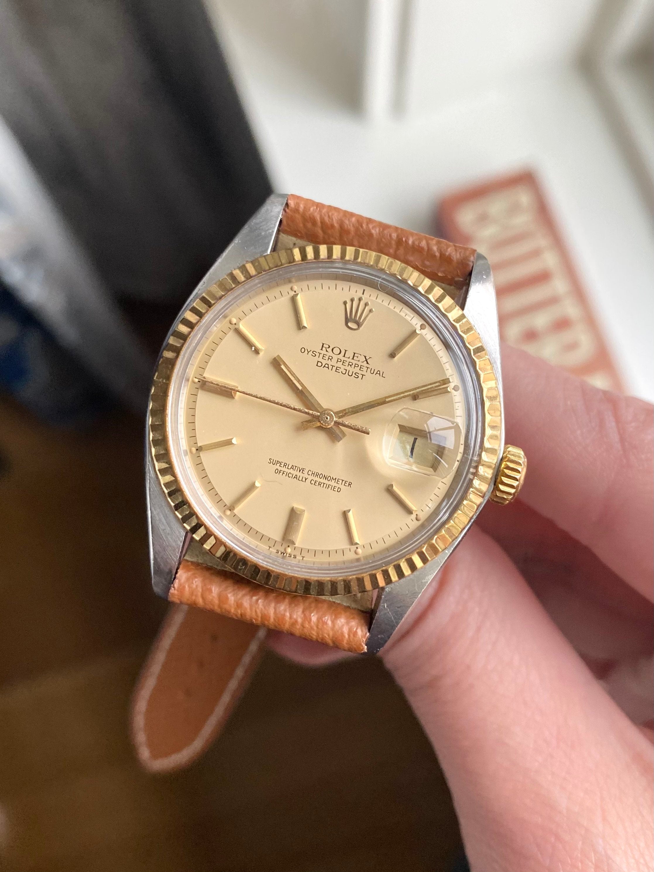 Rolex Datejust 1601 - Matte Champagne