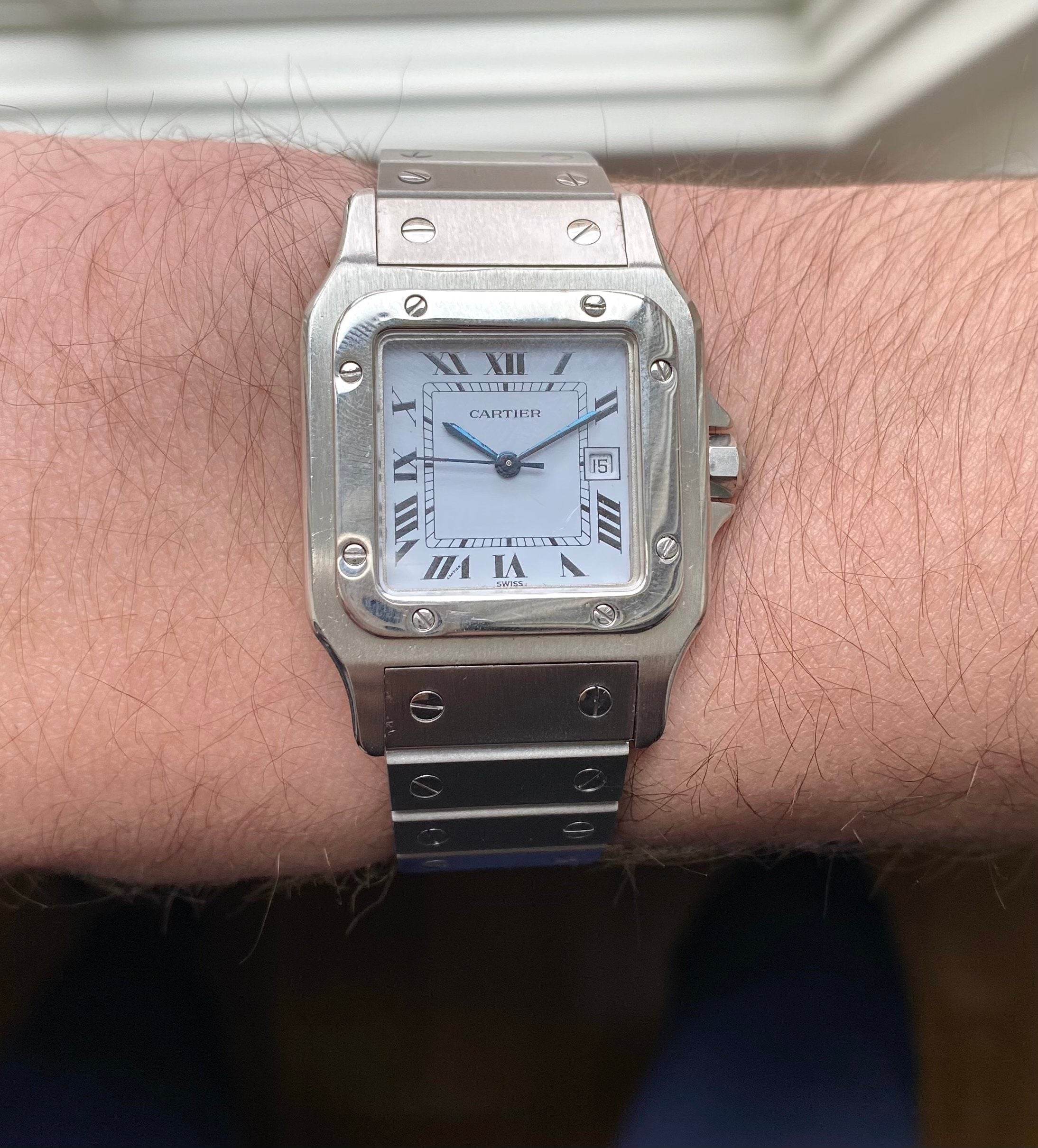 Cartier Santos ref. 2960 — Box and Pamphlet