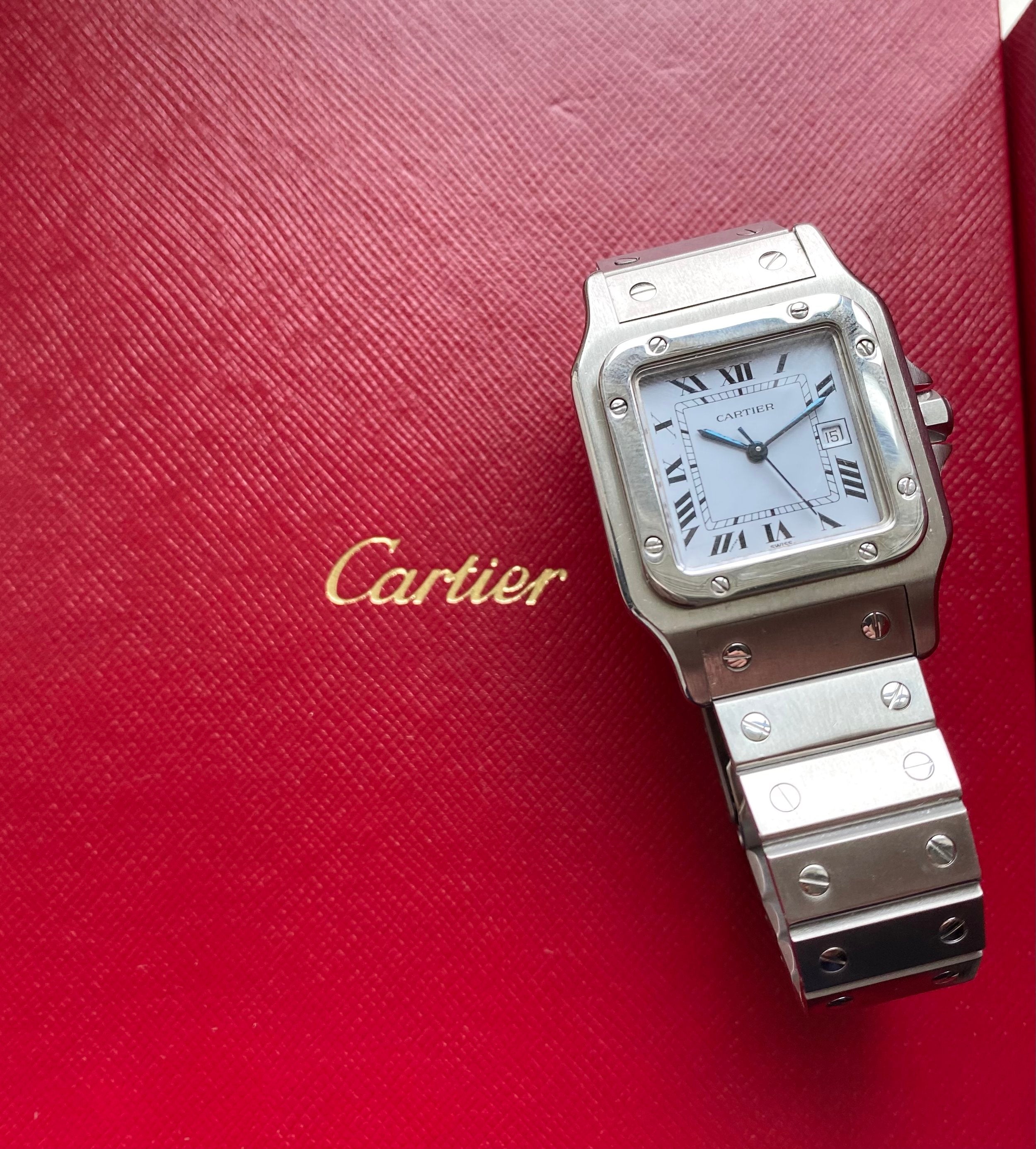 Cartier Santos ref. 2960 — Box and Pamphlet