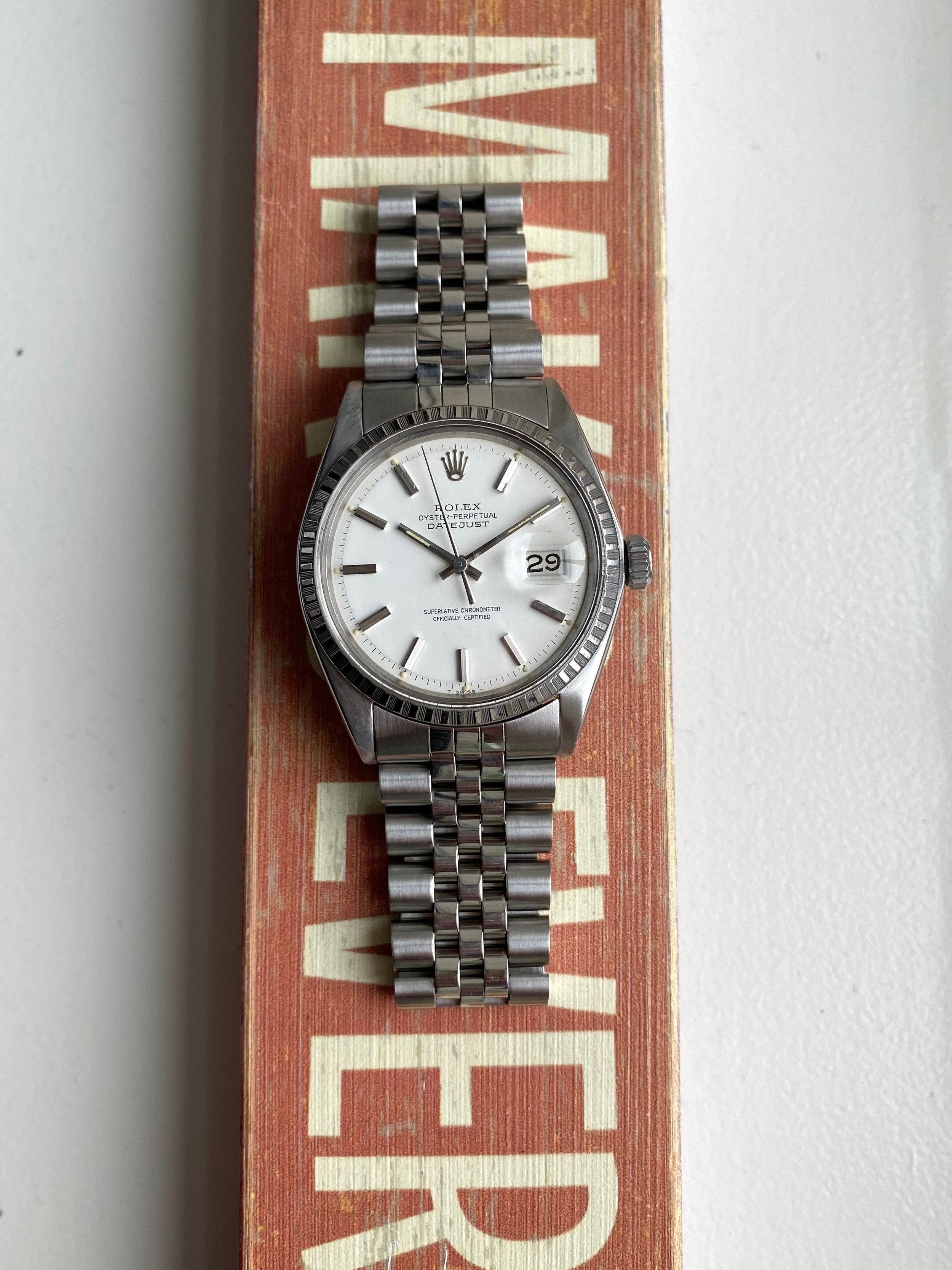 Rolex Datejust 1603 - Matte White