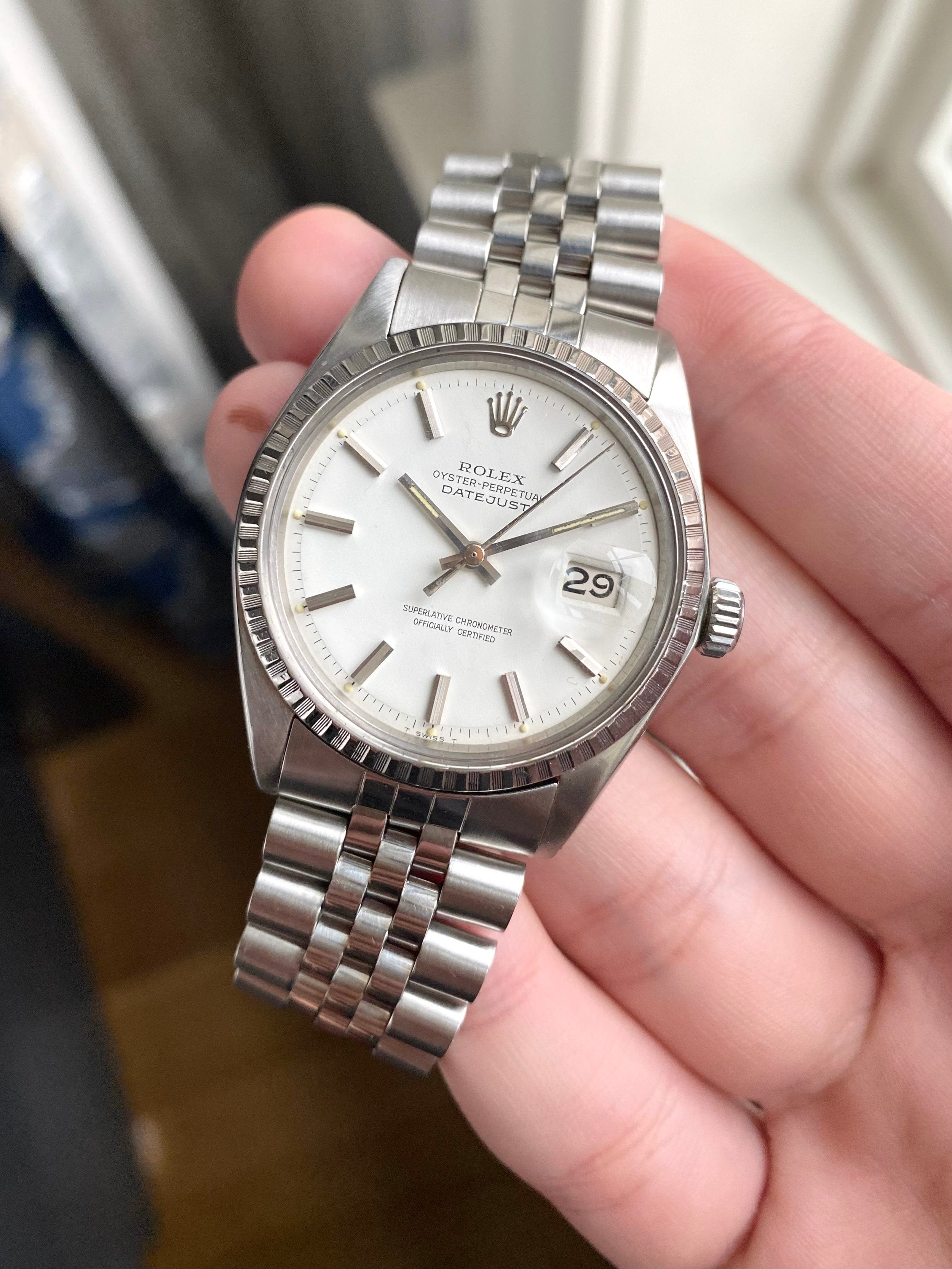 Rolex Datejust 1603 - Matte White