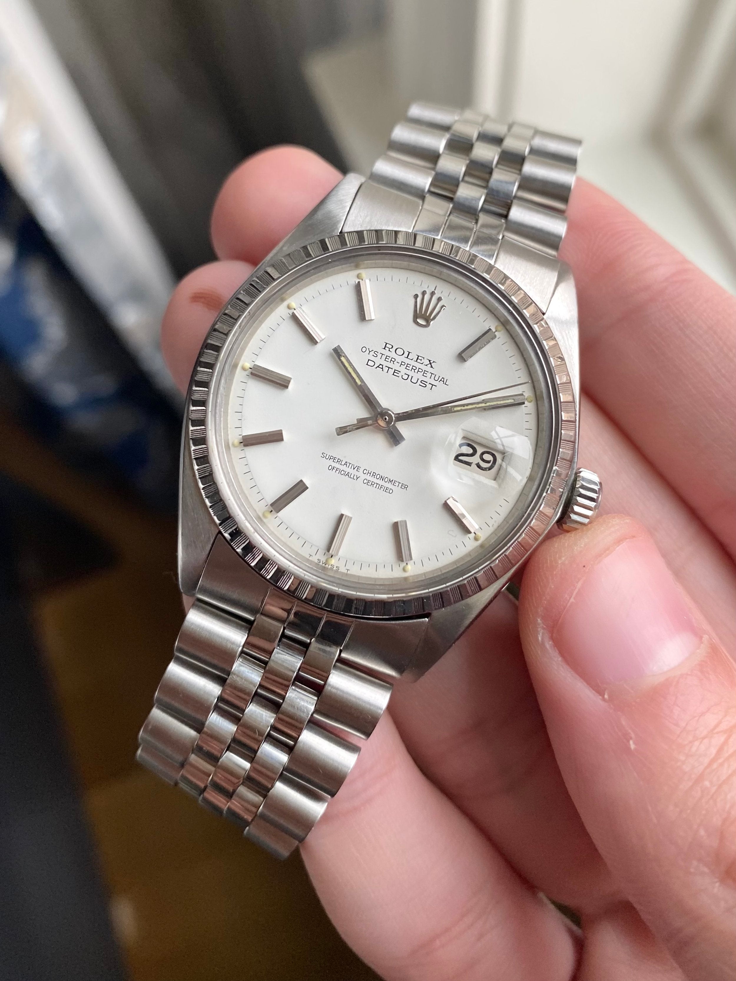 Rolex Datejust 1603 - Matte White