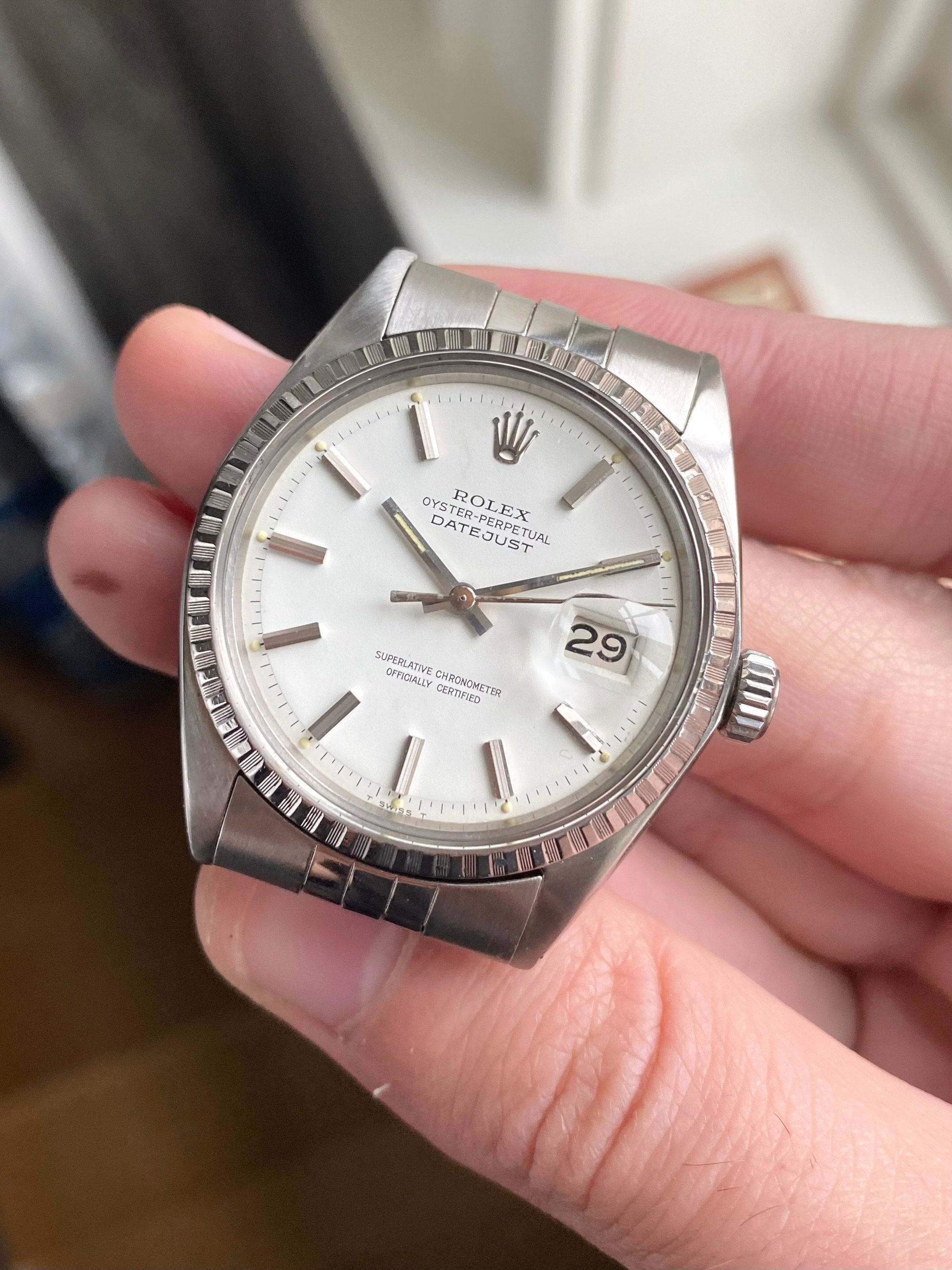 Rolex Datejust 1603 - Matte White