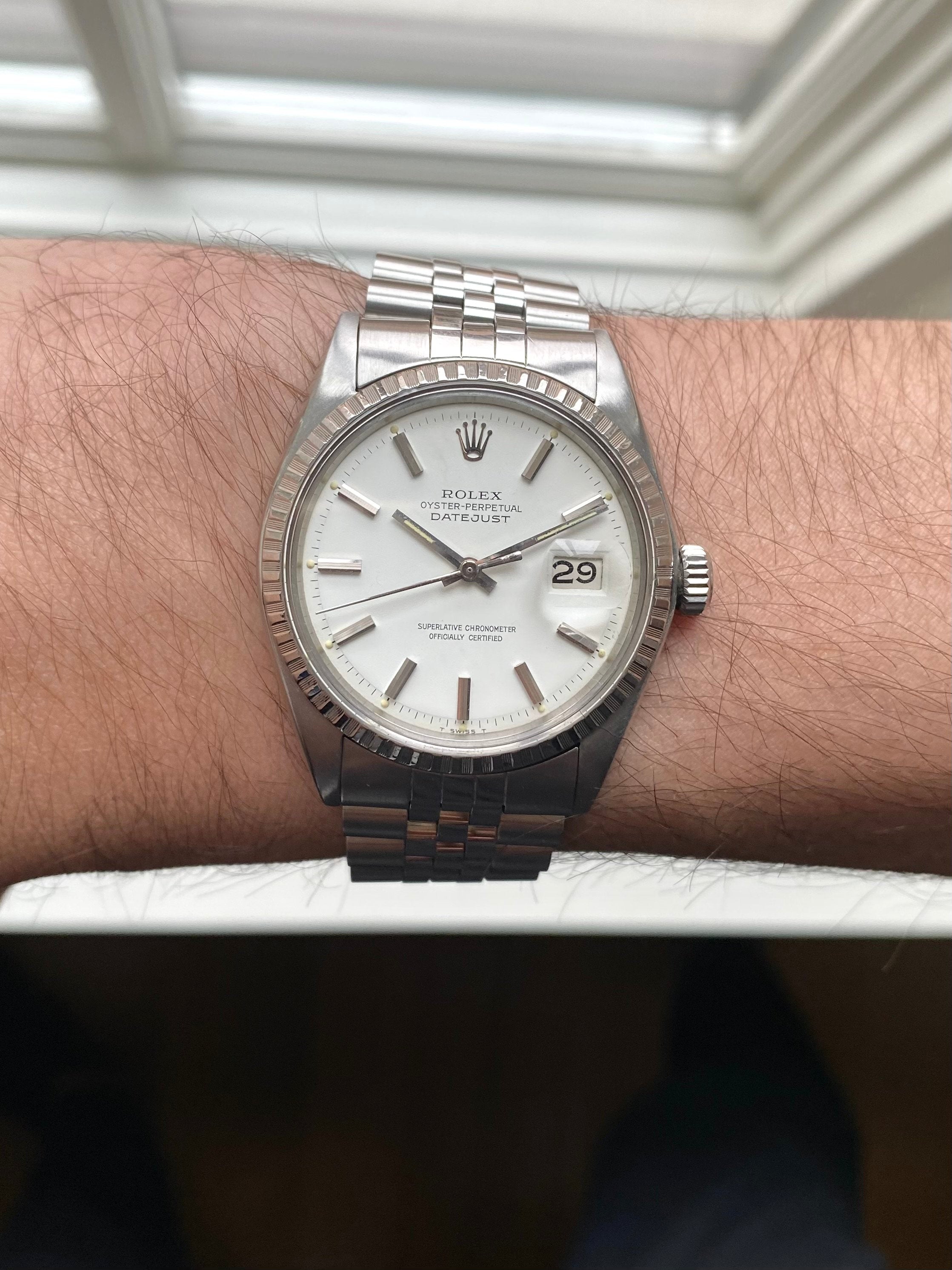 Rolex Datejust 1603 - Matte White