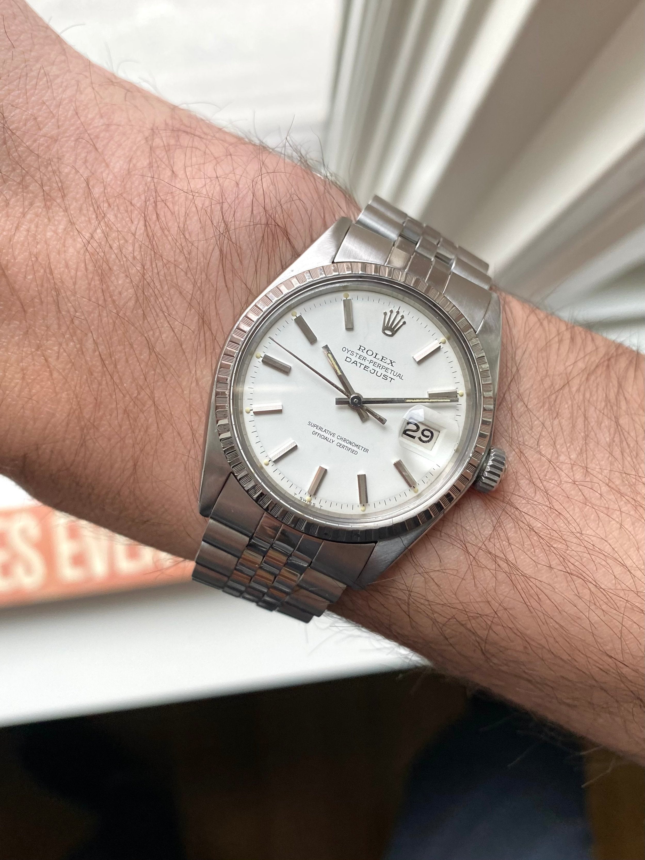 Rolex Datejust 1603 - Matte White