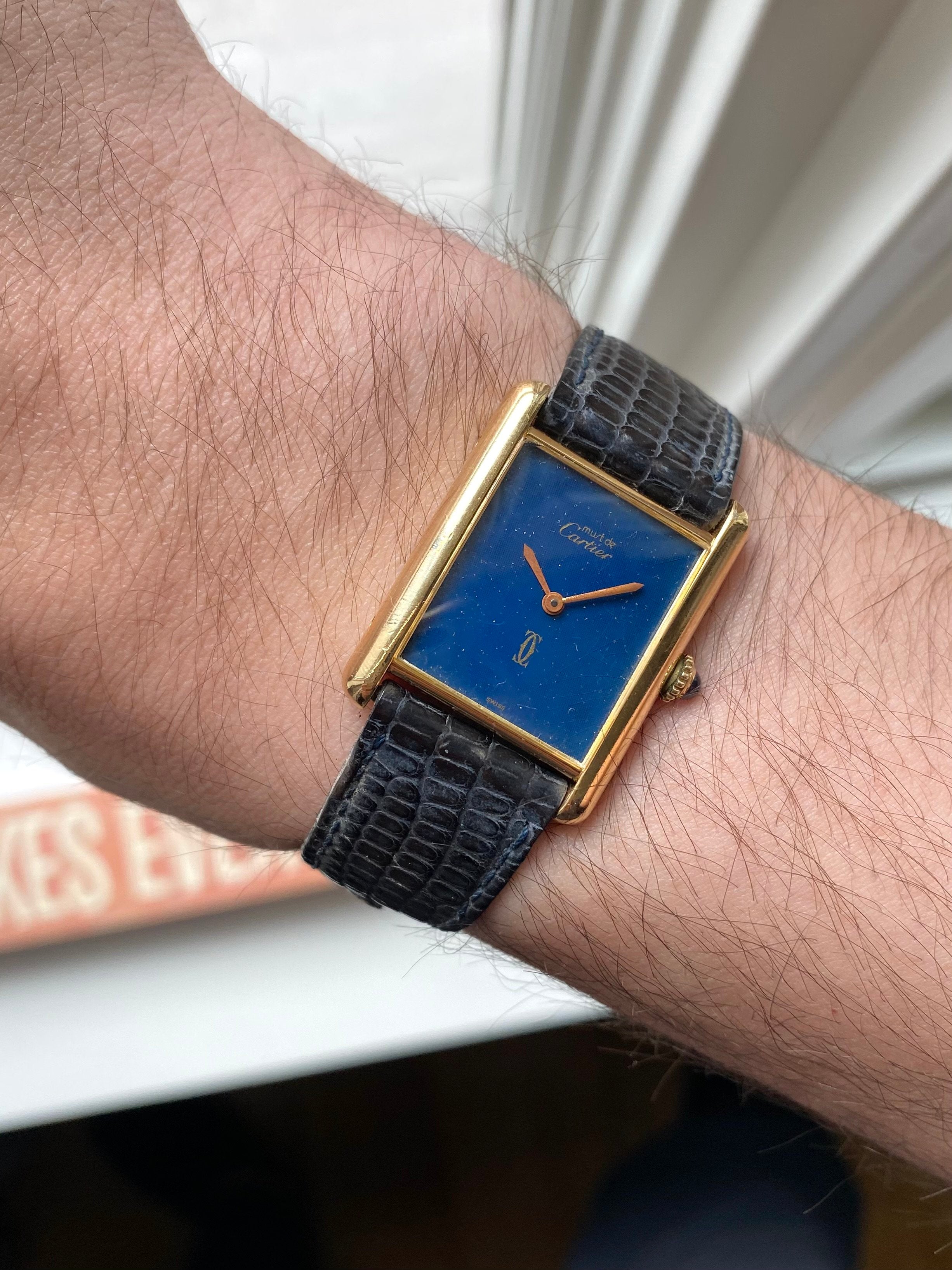 Must De Cartier Tank - Lapis