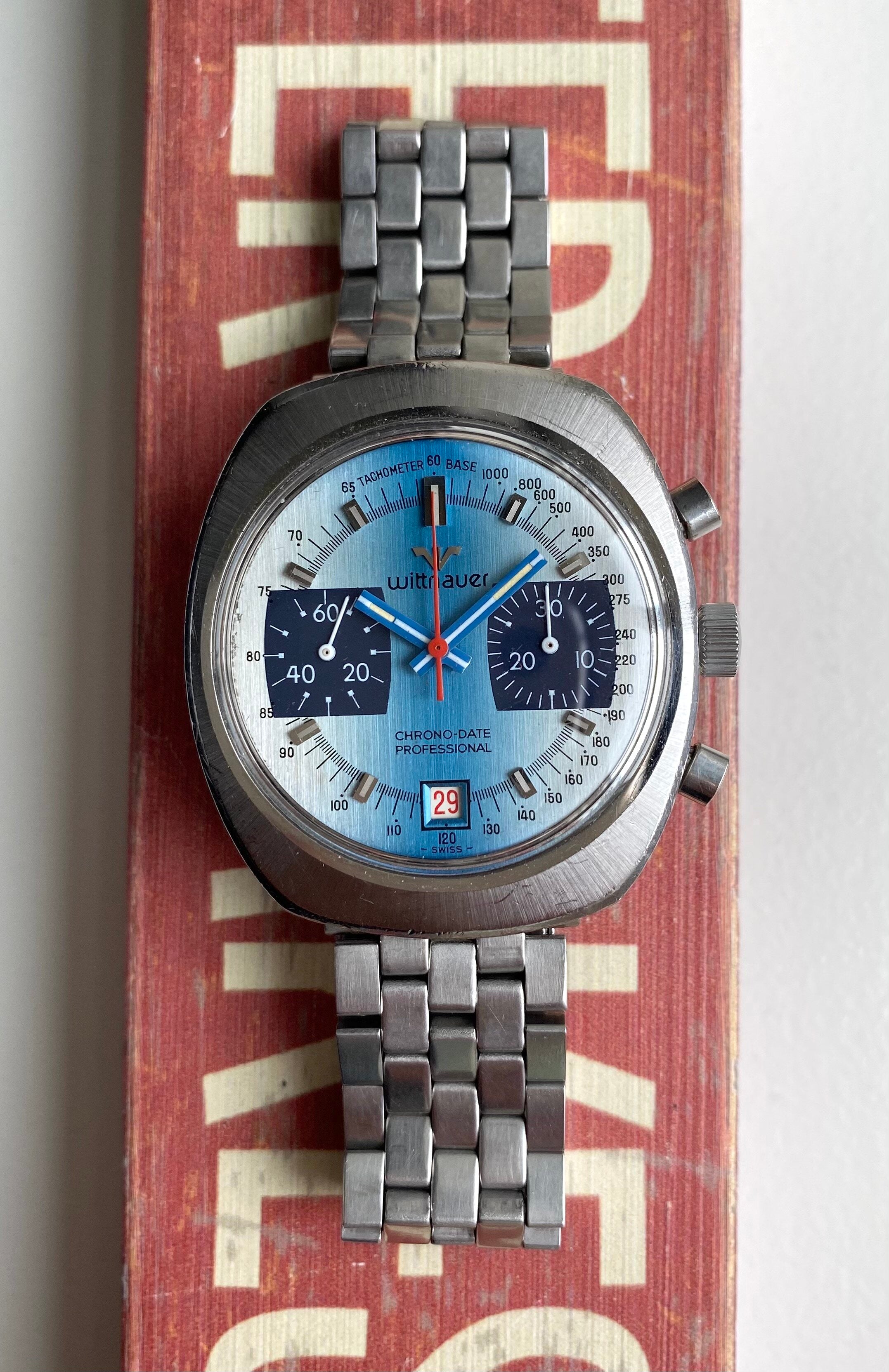 Wittnauer Chrono-Date — "Paul Newman" style