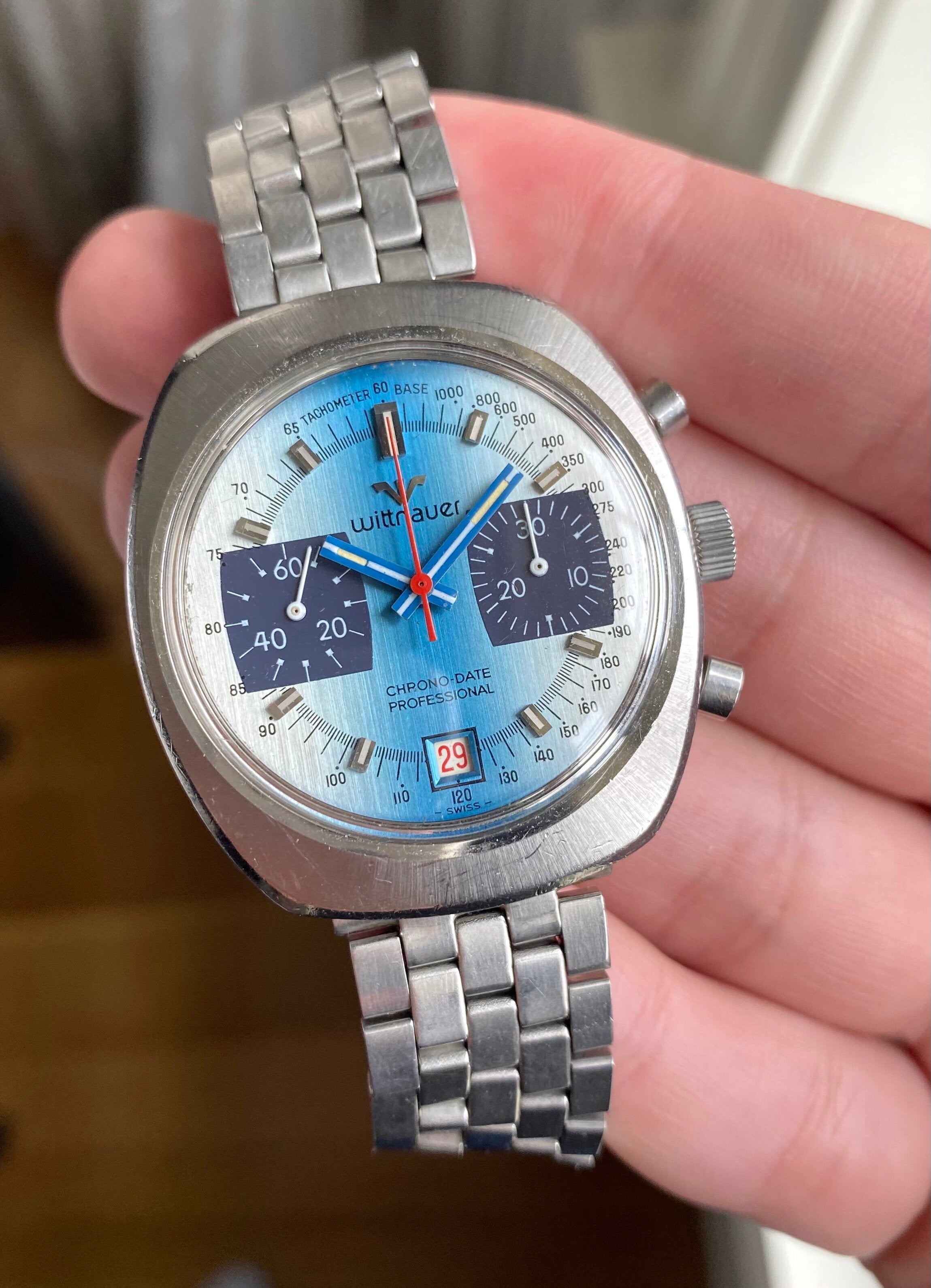 Wittnauer Chrono-Date — "Paul Newman" style