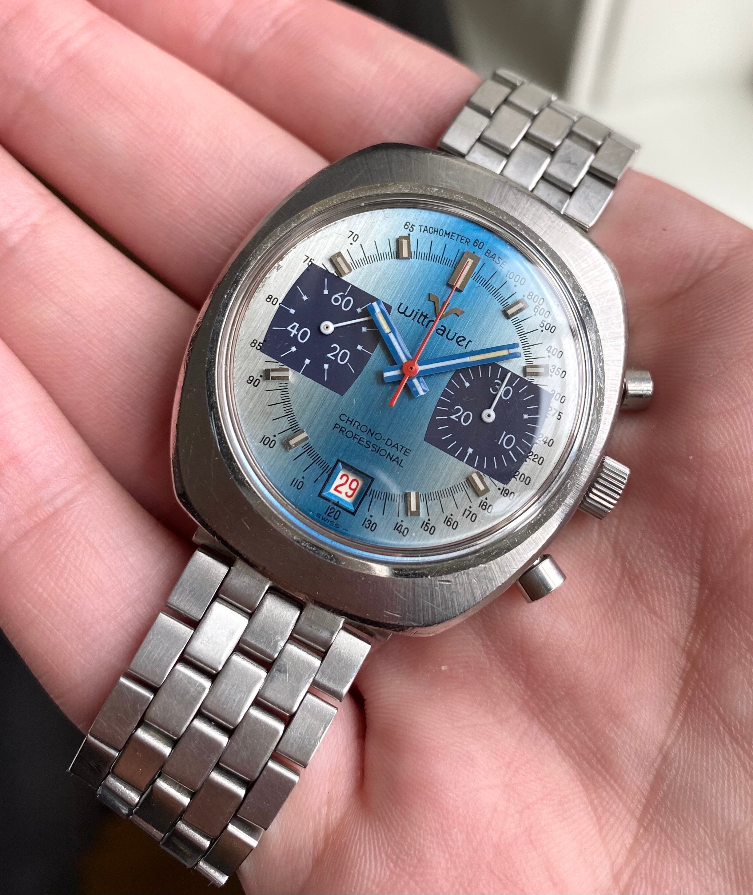 Wittnauer Chrono-Date — "Paul Newman" style