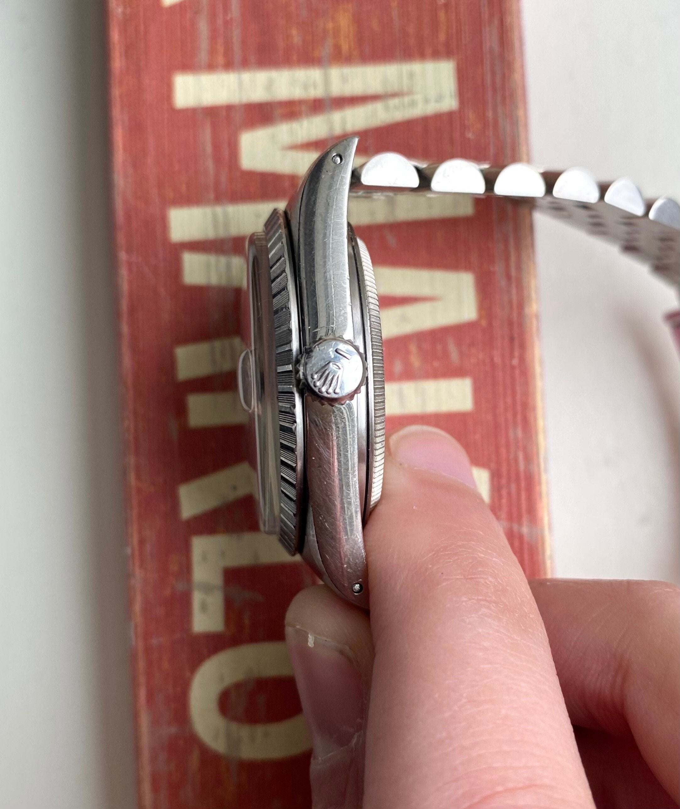 Rolex Datejust 16030 - Grey Dial