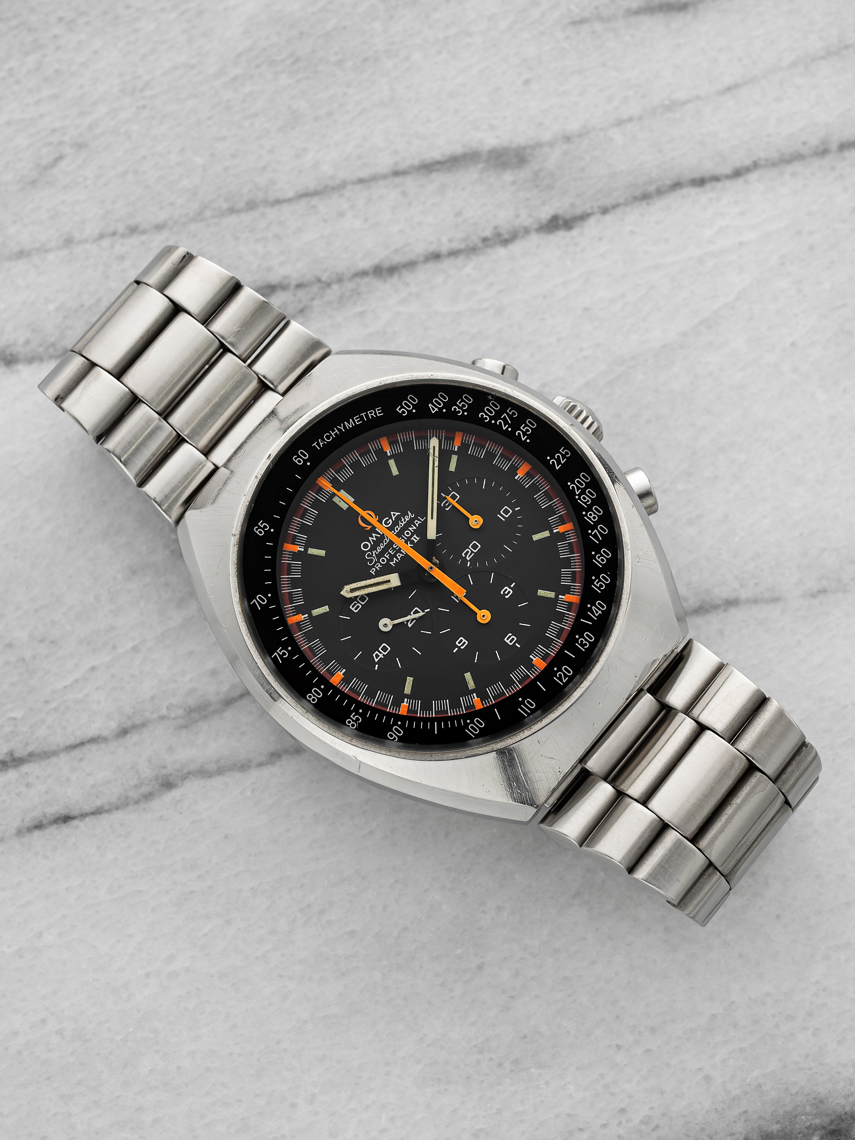 1969 Omega Speedmaster Mark II - Stainless Steel, Black Dial